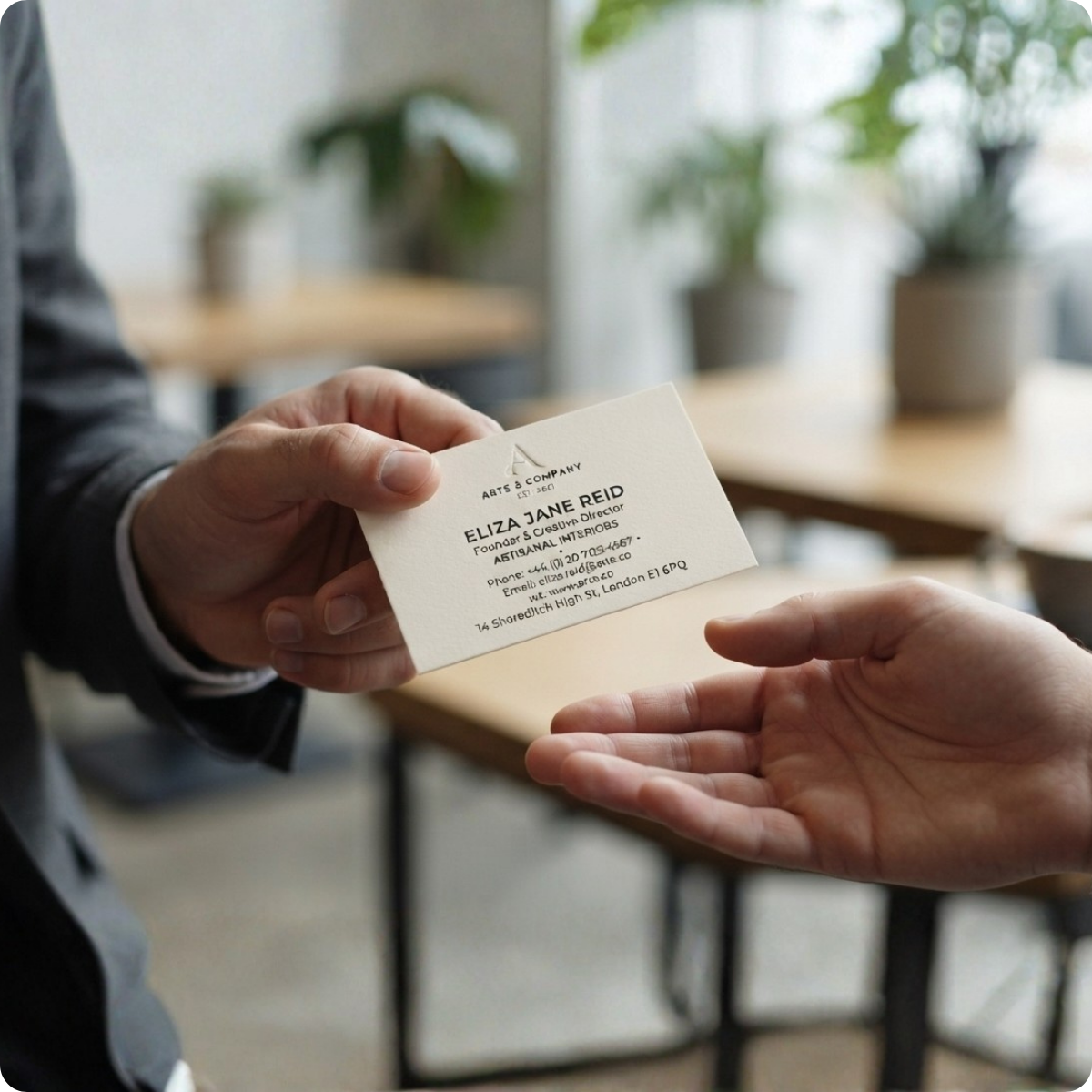 Matte Visiting Card image 3