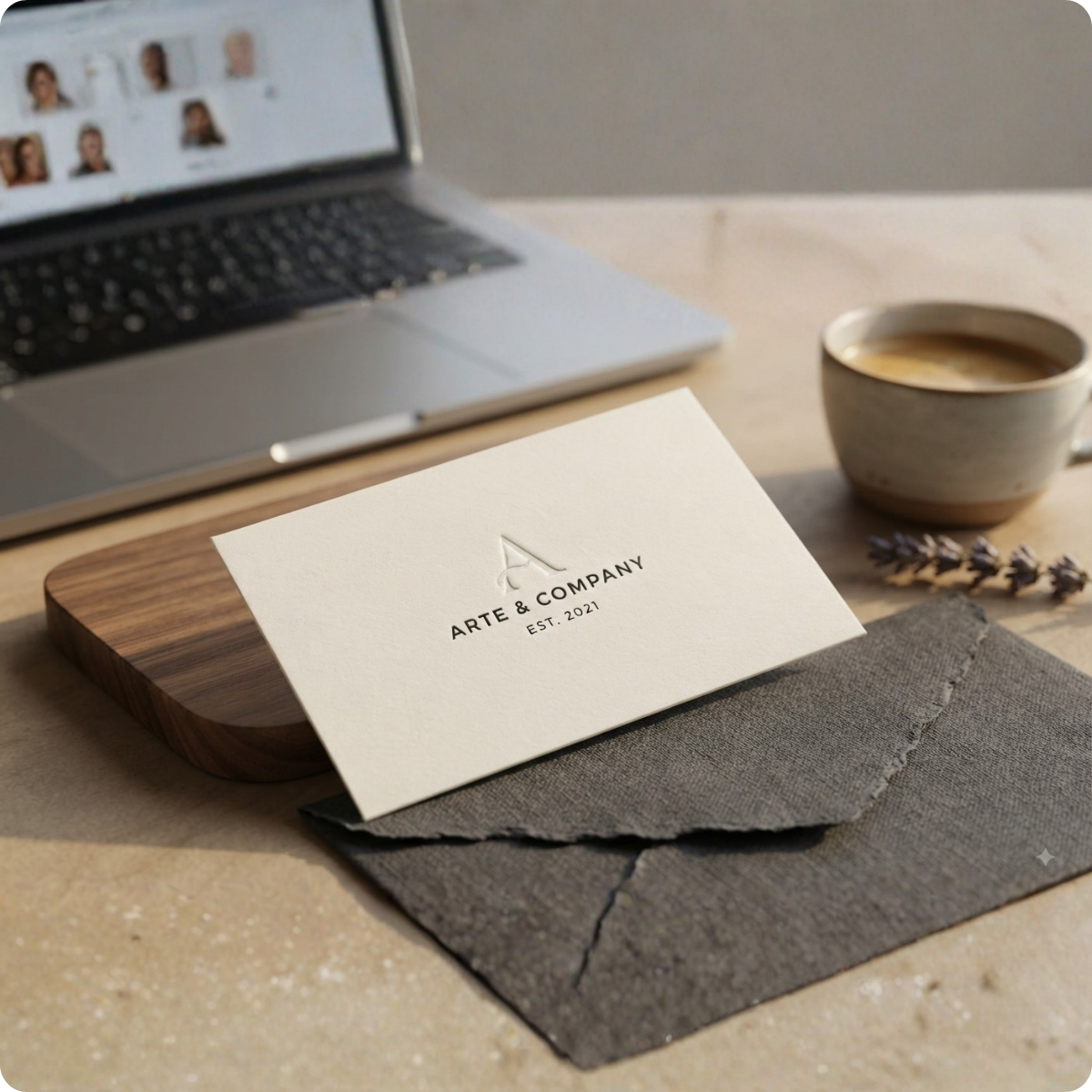 Matte Visiting Card image 4