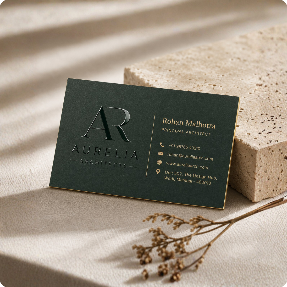 Spot UV Visiting Card image 4