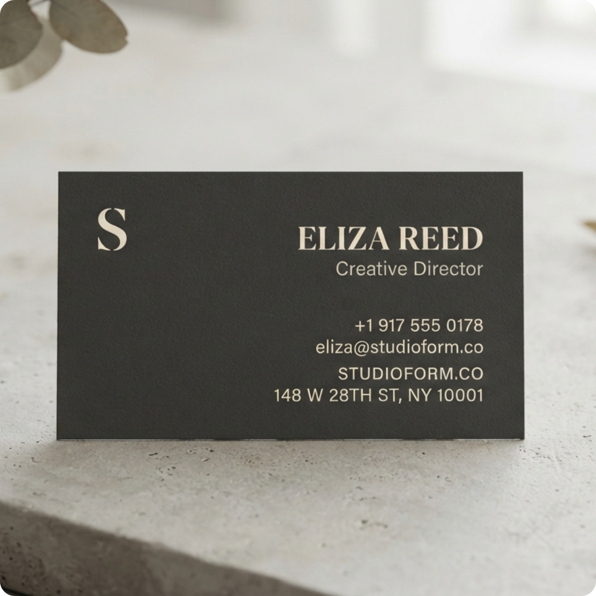 Standard Visiting Card